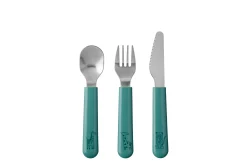 Mepal Kinderbestek<Kinderbestekset Mio 3-delig - Deep turquoise