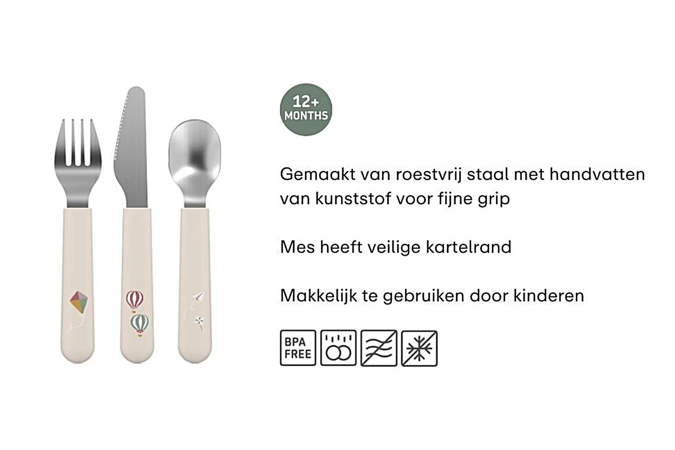 Mepal Kinderbestek<Kinderbestekset Mio 3-delig - Sunshine & Rainbow Sunshine & Rainbow