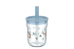 Mepal Kinderglazen|Rietjesbeker<Kinderglas Mio 250 ml met rietje - Forest friends