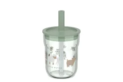 Mepal Kinderglazen|Rietjesbeker<Kinderglas Mio 250 ml met rietje - Little Farm