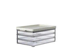 Mepal Vleeswarendozen<Koelkastdoos Omnia vleeswaren 3-laags - Nordic white