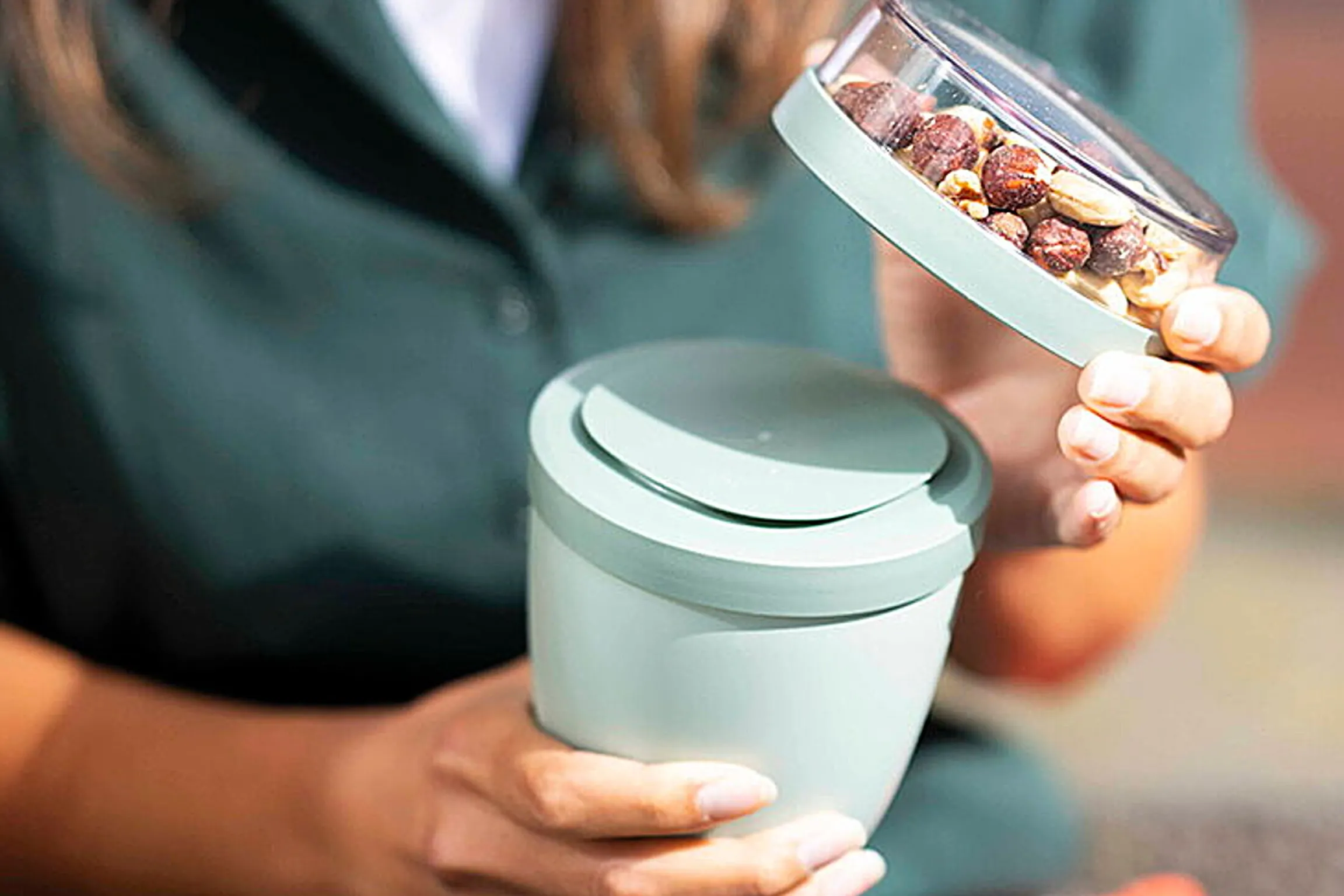 Mepal Saladeboxen|Broodtrommels En Brooddozen<Lunchpot Ellipse - Nordic sage