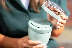 Mepal Yoghurtbeker|Saladeboxen<Lunchpot Ellipse - Nordic black