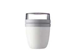 Mepal Yoghurtbeker|Saladeboxen<Lunchpot Ellipse - Wit