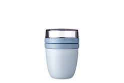 Mepal Yoghurtbeker|Saladeboxen<Lunchpot Ellipse mini - Nordic blue