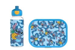 Mepal Drinkfles Pop-Up|Pauzesets<Lunchset Campus (pop-up drinkfles en lunchbox) - Stitch