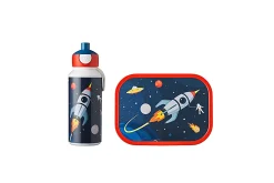 Mepal Drinkfles Pop-Up|Pauzesets<Lunchset Campus (pop-up drinkfles en lunchbox) - Space