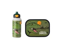 Mepal Drinkfles Pop-Up|Pauzesets<Lunchset Campus (pop-up drinkfles en lunchbox) - Dino