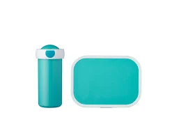 Mepal Schoolbekers|Pauzesets<Lunchset Campus (schoolbeker en lunchbox) - Turquoise