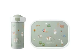 Mepal Schoolbekers|Pauzesets<Lunchset Campus (schoolbeker en lunchbox) Little Dutch - Little Farm