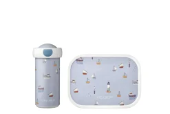 Mepal Schoolbekers|Pauzesets<Lunchset Campus (schoolbeker en lunchbox) Little Dutch - Sailors Bay