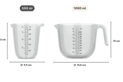 Mepal Maatbekers<Maatbeker Chef It 500 ml - transparant Transparent