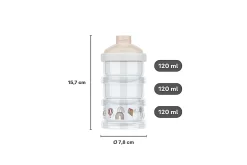 Mepal Melkpoedertoren|Babyflessen<Melkpoedertoren Mio 3-delig - Little Goose