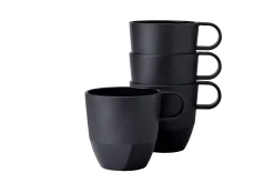 Mepal Mokken En Bekers|Silueta<Mok Silueta 300 ml set 4 stuks - Nordic black