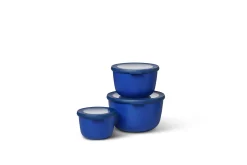 Mepal Cirqula Sets|Magnetronschalen<Multikom Cirqula 3-delige set (500, 1000, 2000 ml) - Vivid blue