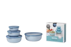 Mepal Cirqula Sets|Magnetronschalen<Multikom Cirqula 4-delige set (350+750+1250+2250) - Nordic blue