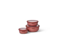 Mepal Cirqula Sets|Magnetronschalen<Multikom Cirqula 3-delige set (350, 750, 1250 ml) - Vivid mauve