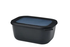 Mepal Magnetronschalen|Serveerschalen<Multikom Cirqula rechthoekig 1500 ml - Nordic black