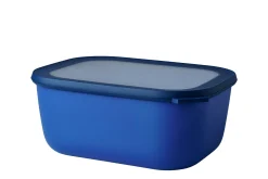 Mepal Magnetronschalen|Serveerschalen<Multikom Cirqula rechthoekig 3000 ml - Vivid blue