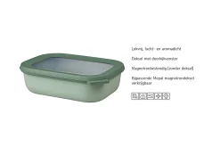 Mepal Magnetronschalen|Serveerschalen<Multikom Cirqula rechthoekig 1500 ml - Nordic sage