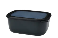 Mepal Magnetronschalen|Serveerschalen<Multikom Cirqula rechthoekig 3000 ml - Nordic black