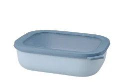 Mepal Magnetronschalen|Serveerschalen<Multikom Cirqula rechthoekig 2000 ml - Nordic blue