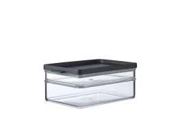 Mepal Vleeswarendozen<Omnia koelkastdoos 2-delig 1200 ml + 500 ml - Zwart