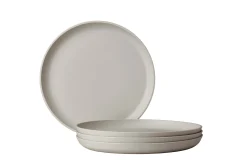 Mepal Borden|Silueta<Ontbijtbord Silueta 230 mm set 4 stuks - Nordic white
