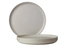 Mepal Borden|Silueta<Plat bord Silueta 260 mm set 4 stuks - Nordic white