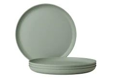 Mepal Silueta|Campingborden<Plat bord Silueta 260 mm set 4 stuks - Nordic sage