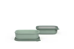 Mepal Magnetronschalen|Diepvriesdozen<Promoset cirqula rechthoekig 1000 ml 2-delig - Nordic sage
