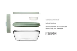 Mepal Saladeboxen|Broodtrommels En Brooddozen<Saladbox Ellipse - Vivid blue