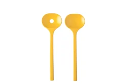 Mepal Saladebestek|Serveerschalen<Saladebestek Bloom 2-delig - Pebble yellow