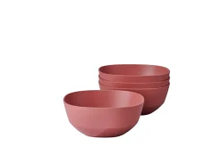Mepal Schalen|Serveerschalen<Serveerschaal Silueta 750 ml set 4 stuks - Vivid mauve