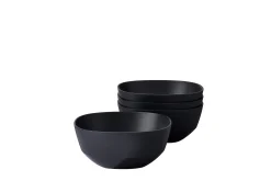 Mepal Schalen|Serveerschalen<Serveerschaal Silueta 750 ml set 4 stuks - Nordic black