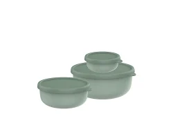 Mepal Diepvriesdozen<Set bewaardoos Lumina 3-dlg (250 + 750 + 1500 ml) - Nordic sage
