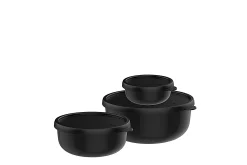 Mepal Diepvriesdozen<Set bewaardoos Lumina 3-dlg (250 + 750 + 1500 ml) - Nordic black