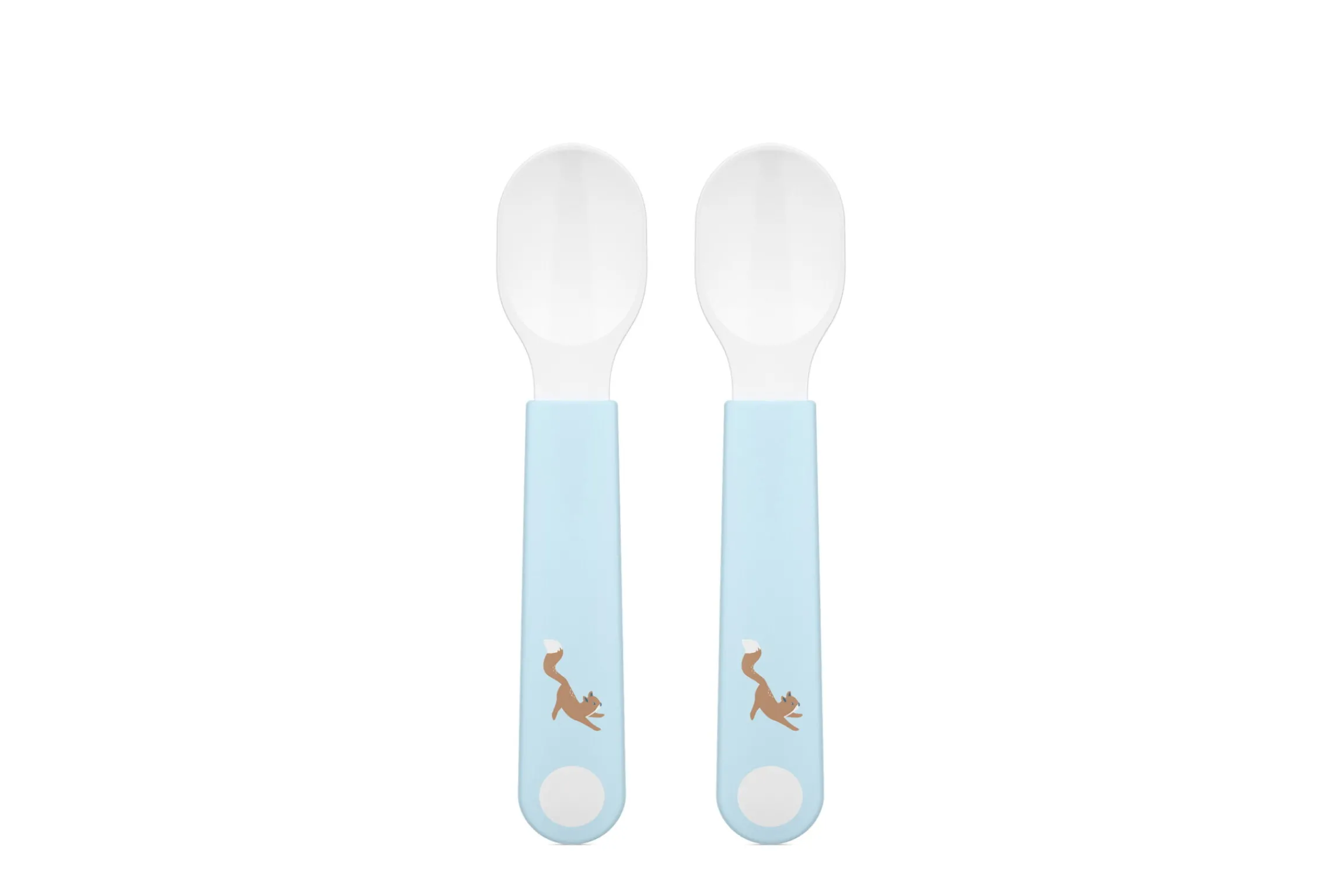 Mepal Kinderbestek<Set oefenlepel Mio 2 stuks - Little Dutch - Forest friends
