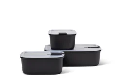 Mepal Diepvriesdozen<Set vershouddoos Easyclip 3-delig (2x700+1500) - Nordic black
