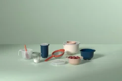 Mepal Beslagkommen<Spatdeksel beslagkom Chef It 3000 ml - Coral