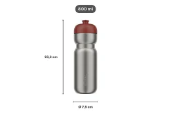 Mepal Bidons|Waterflessen<Sportbidon Pull 800 ml - Ceramic white