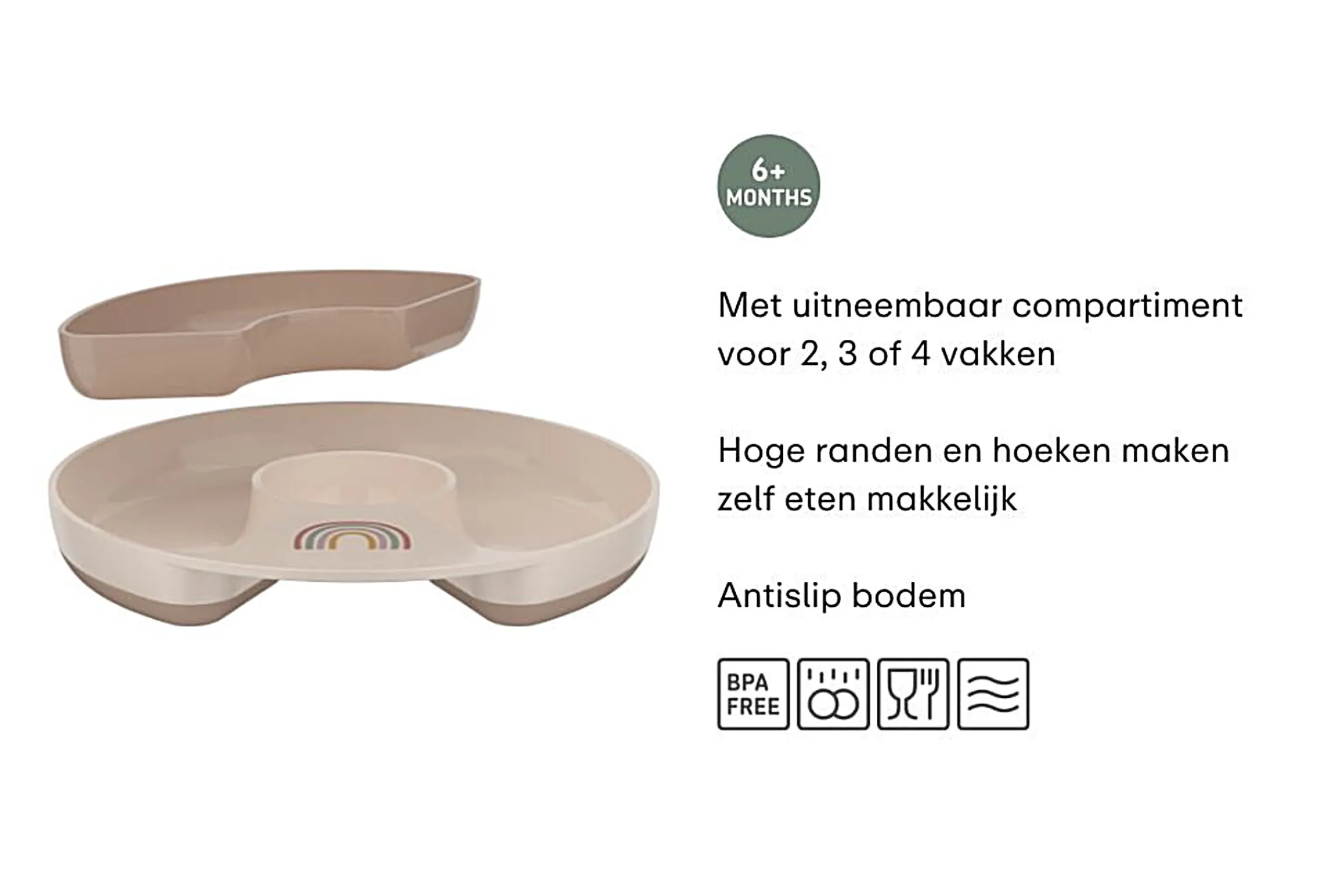 Mepal Kinderbord|Vakjesbord<Vakjesbord Mio - Little Dutch - Fairy garden