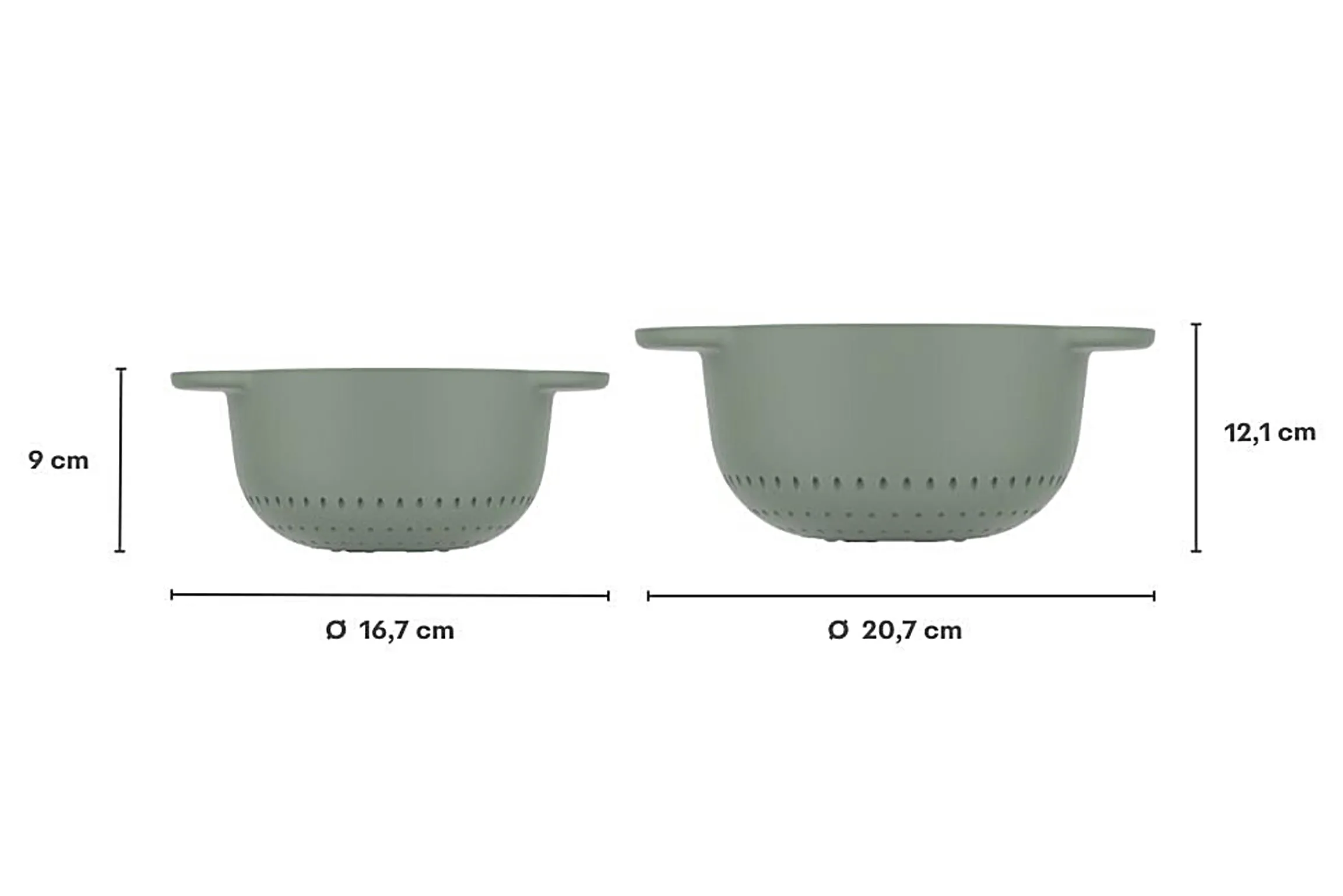 Mepal Vergieten<Vergiet Chef It Ø207 mm - Coral