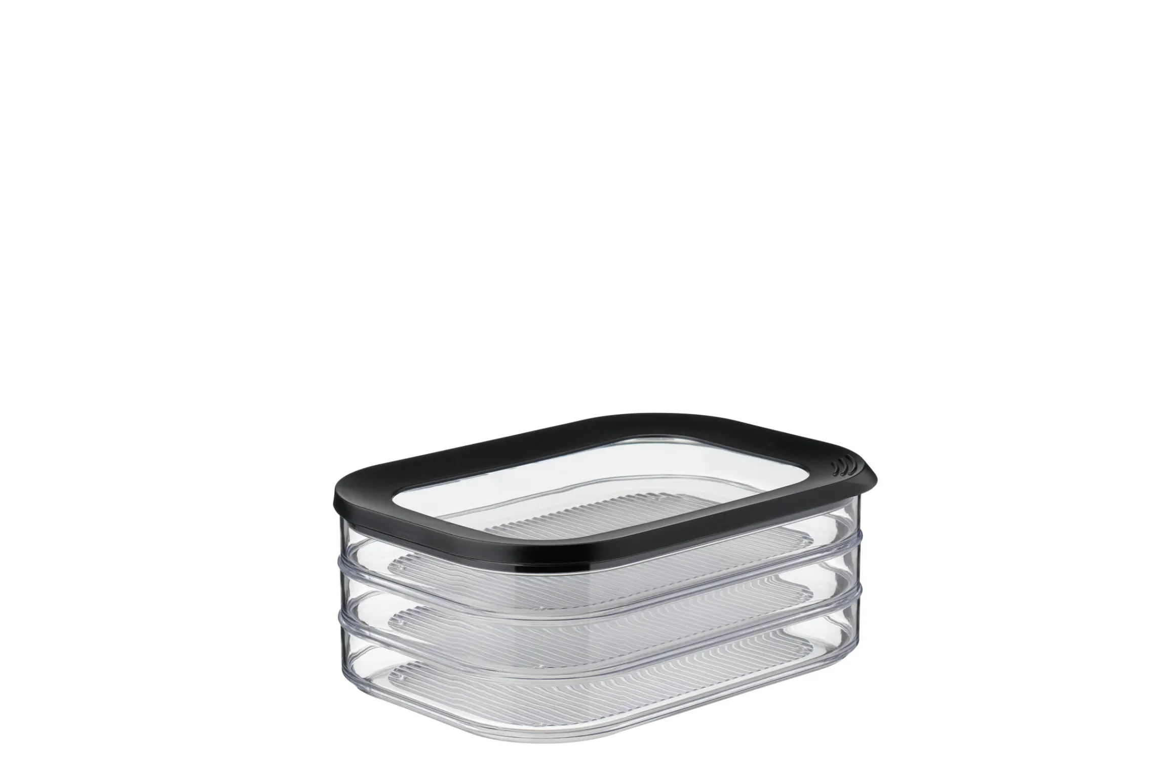 Mepal Vleeswarendozen<Vleeswarendoos Modula 550/3 - Zwart