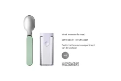 Mepal Yoghurtbeker|Yoghurtbeker<Vouwlepel Ellipse - Nordic sage
