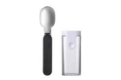 Mepal Yoghurtbeker|Reisbestek<Vouwlepel Ellipse - Nordic black