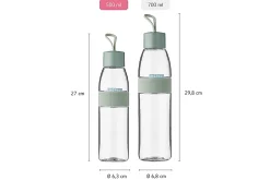 Mepal Waterflessen<Waterfles Ellipse 500 ml - Nordic black