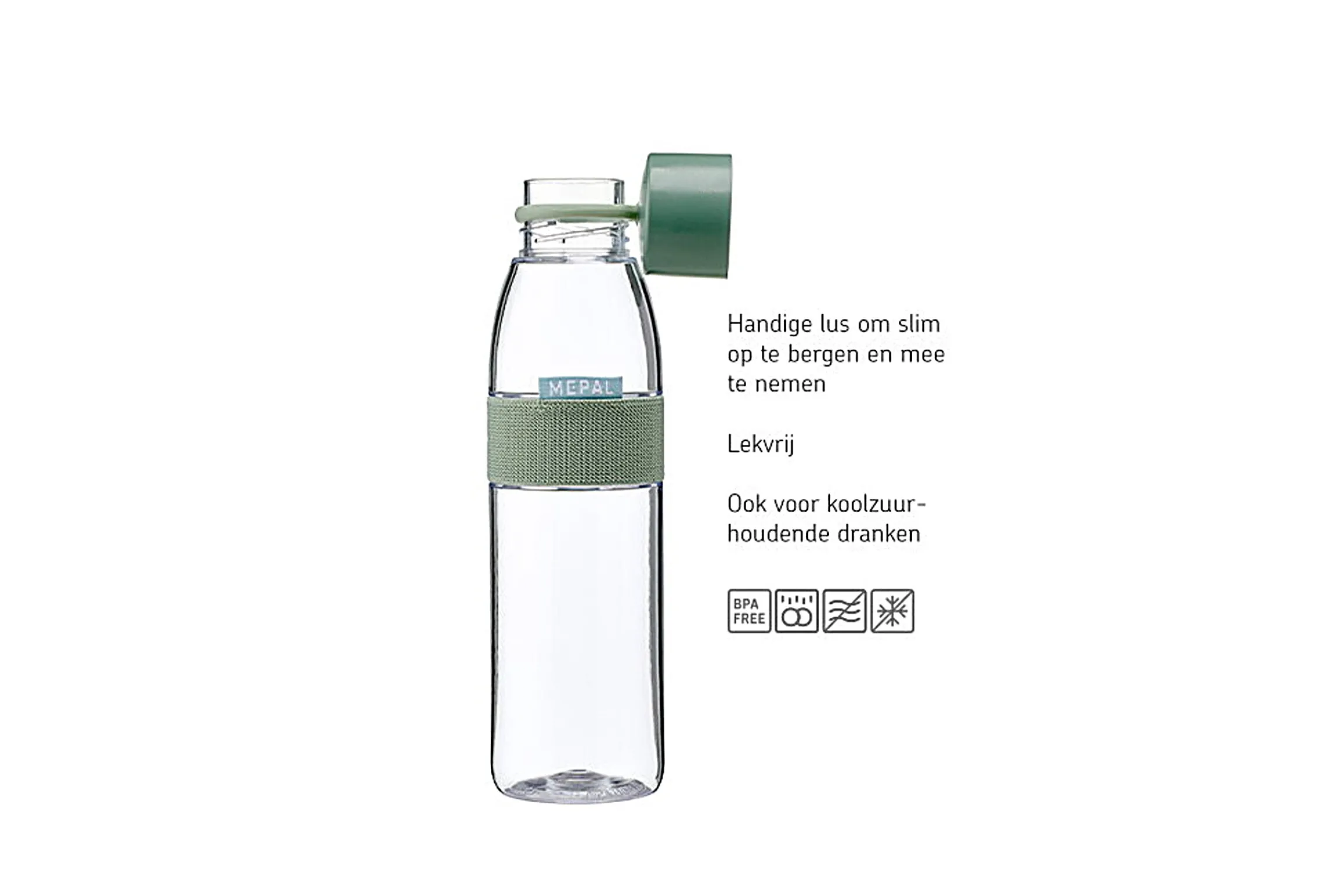 Mepal Waterflessen<Waterfles Ellipse 700 ml - Nordic blue