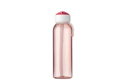 Mepal Back To School Sets Met Effen Kleur|Waterflessen<Waterfles flip-up Campus 500 ml - pink Roze