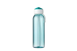 Mepal Back To School Sets Met Effen Kleur|Waterflessen<Waterfles flip-up Campus 500 ml - Turquoise